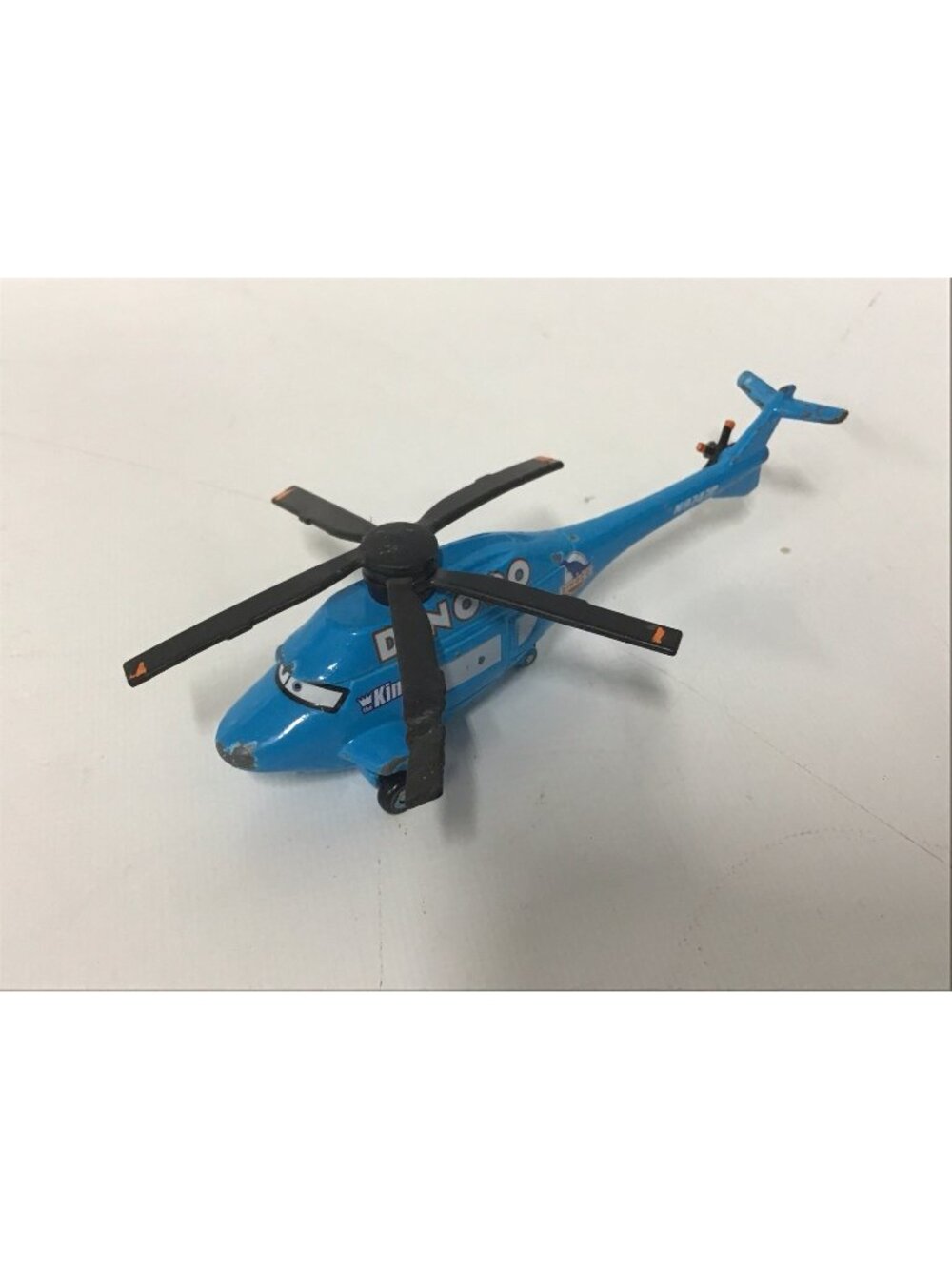 Disney Pixar Cars Dinoco Helicopter Rotor Turbosky 1:55 FC Piston Cup (17722)